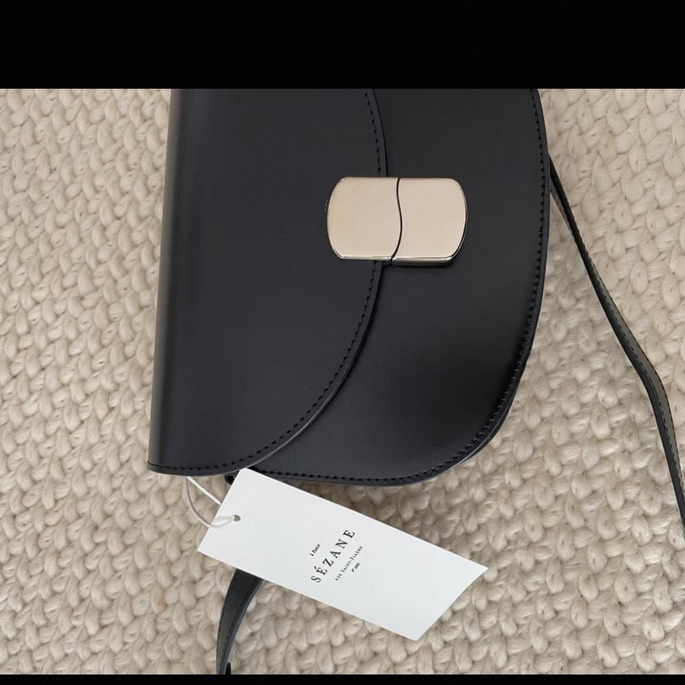 Sezane CLAUDE BAG in black - Picture 5 of 8
